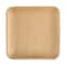 Smarty Had A Party 8" Square Palm Leaf Eco Friendly Disposable Buffet Plates (100 Plates), 100PK 4678S-CASE - alternate 1